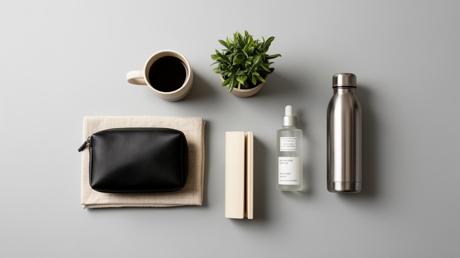 A curated arrangement of premium everyday lifestyle products